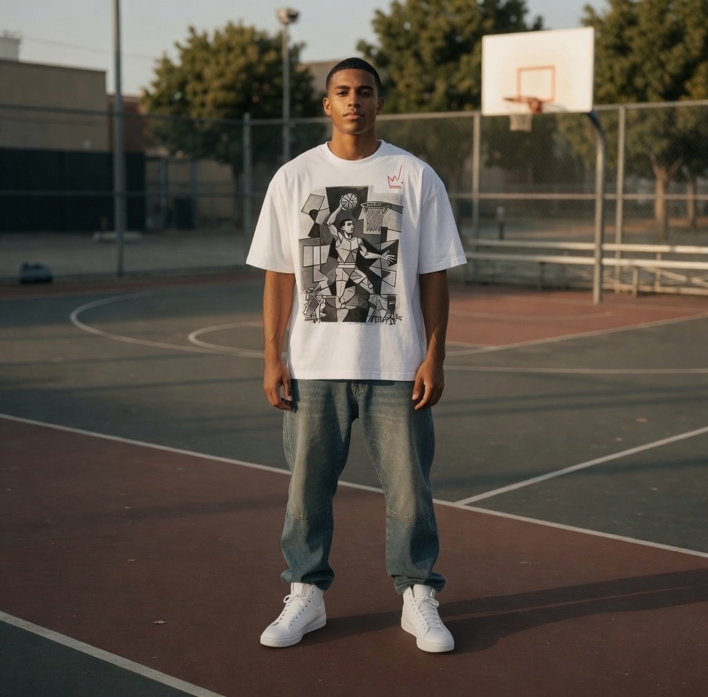 Just Regular Hoops Tee